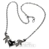 Alchemy Gothic Blacksoul Pendant Necklace (Black)