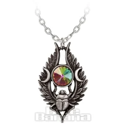 Alchemy Gothic Dea Umbra Nili Necklace (Silver)