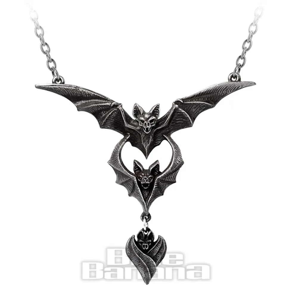 Alchemy Gothic Evil-Lution Necklace (Silver)