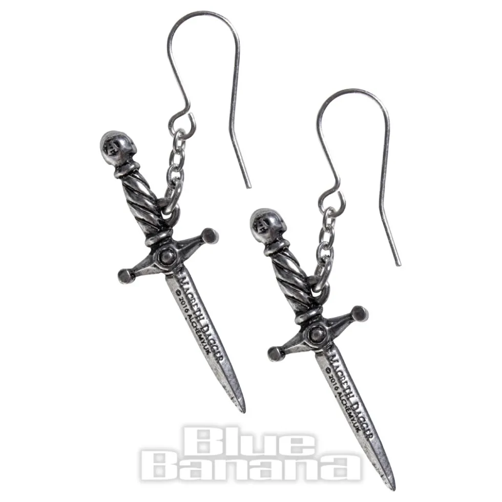 Alchemy Gothic Hand of Macbeth Earrings