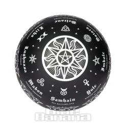 Alchemy Gothic Pagan Calendar Globe Light (Black)