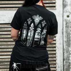 Bad Omens Stained Glass T-Shirt (Carbon)