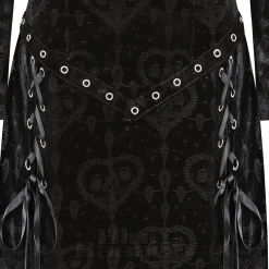 Banned Amara Velvet Maxi Dress (Black)