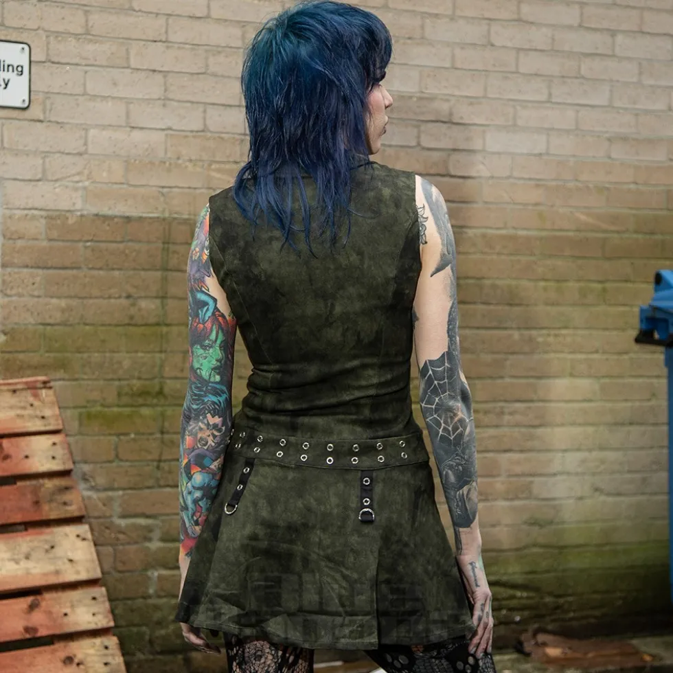Banned Astrid Dress (Army Green)