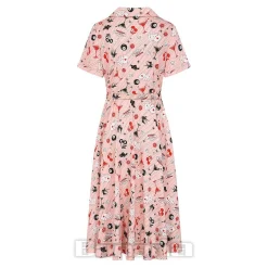 Banned Bella Viva Las Vegas Dress (Pink)