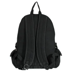 Banned Cat Fish Bone Backpack With Speakers (Black/White)