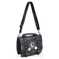 Banned Cosmic Satchel Bag (Black/White)