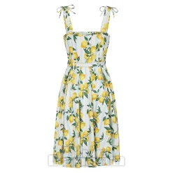 Banned June Lemon Dress (Multicolour)