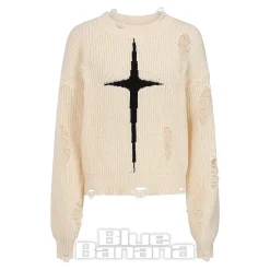 Banned Kara Vex Jumper (White)