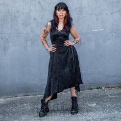 Banned Lunar Veil Dress (Black)