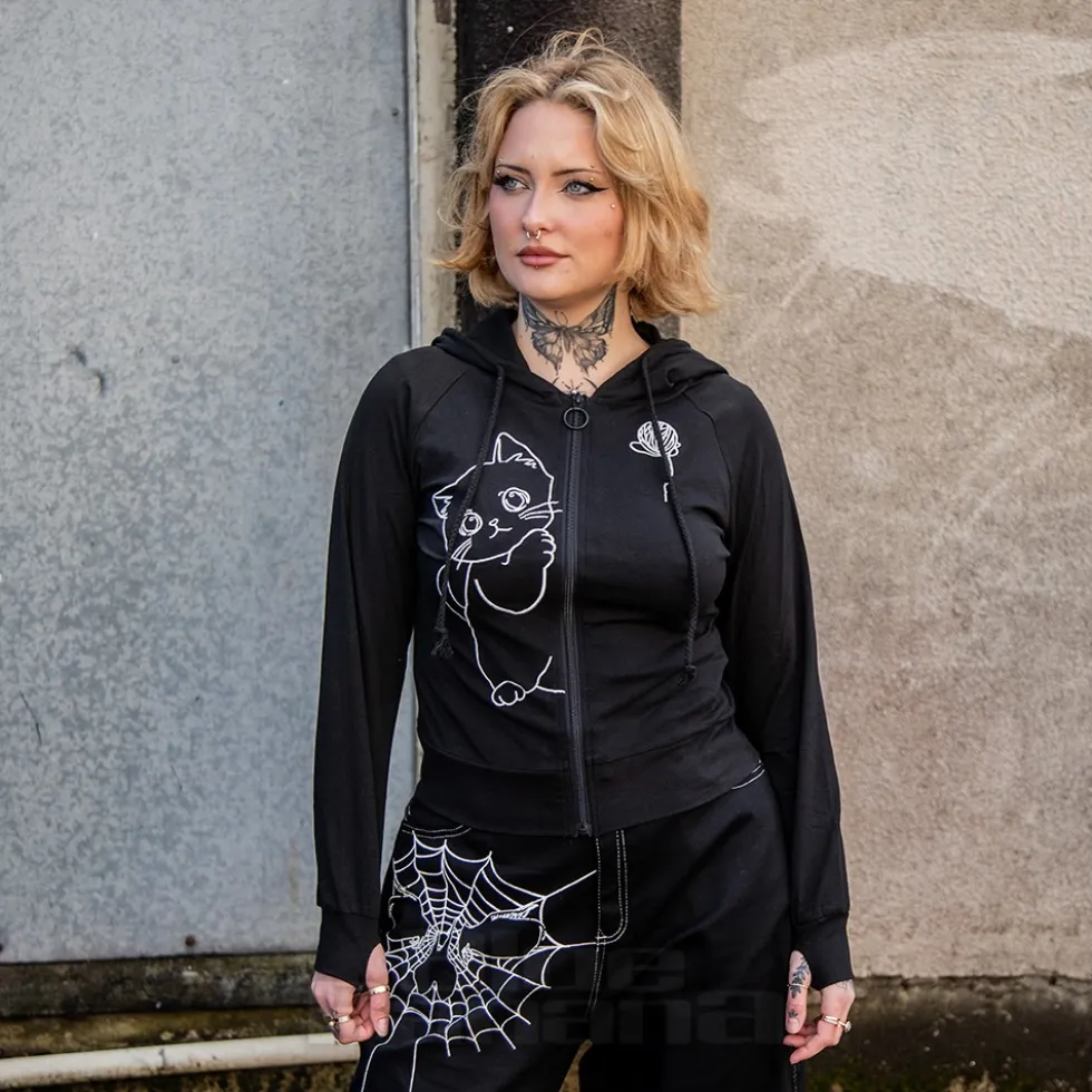 Banned Meowgical Hoodie (Black)