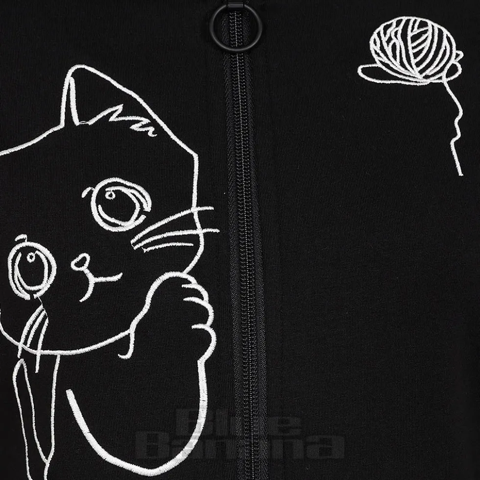 Banned Meowgical Hoodie (Black)