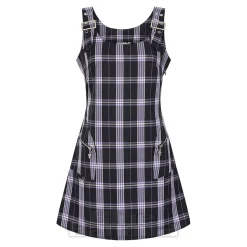 Banned No Rules Buckle Mini Dress (Purple)