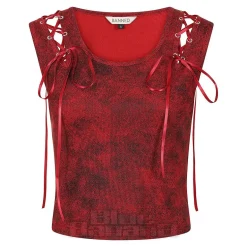 Banned Rogue Ribbon Top (Red)