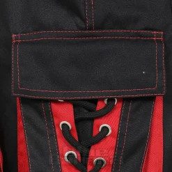 Banned Strappy Paxt Trousers (Black/Red)