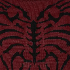 Banned Torn Affection Jumper (Burgundy)