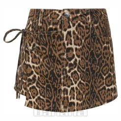 Banned Wild Instincts Shorts (Leopard Print)