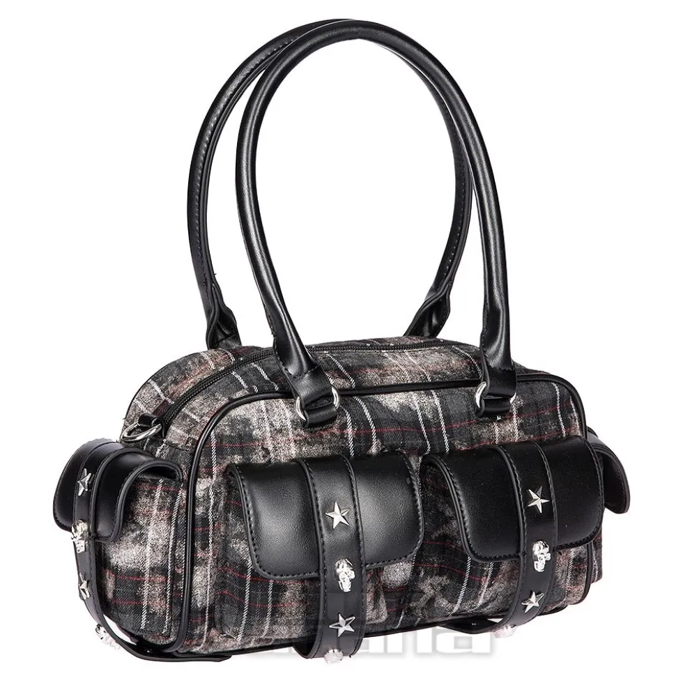 Banned Worn & Wicked Handbag (Black)