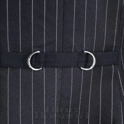 Banned X Blue Banana Pinstripe Core Dress (Black)