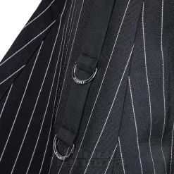 Banned X Blue Banana Pinstripe Core Dress (Black)