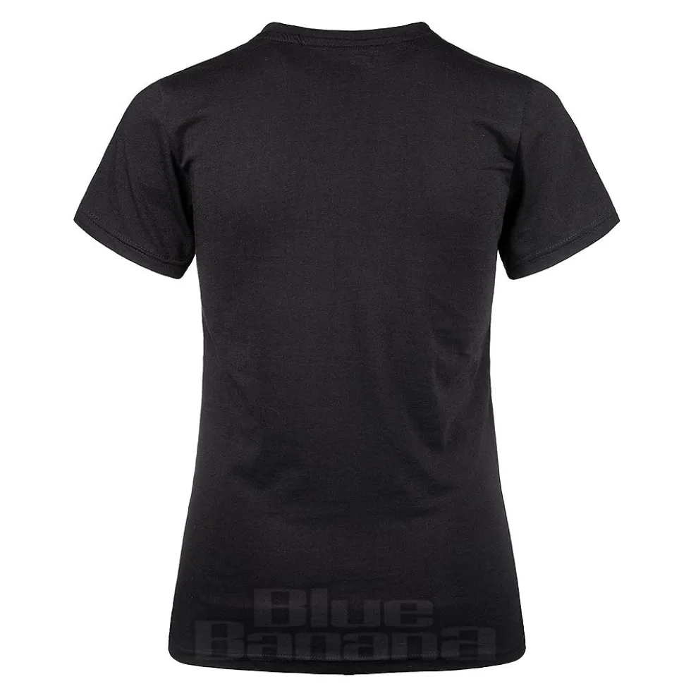 Black Sabbath Angels Ladies T Shirt (Black)