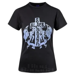 Black Sabbath Angels Ladies T Shirt (Black)