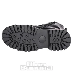 Bleeding Heart Buckle Boots (Black)