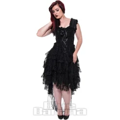 Bleeding Heart Clarissa Dress (Black)
