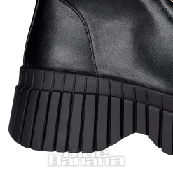 Bleeding Heart 15-Eye Boots (Black)