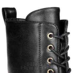 Bleeding Heart 15-Eye Boots (Black)
