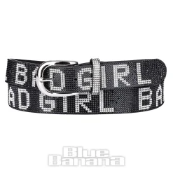 Blue Banana Bad Girls Belt (Black)