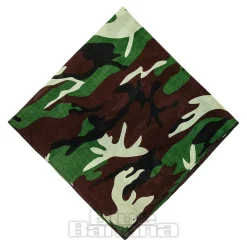 Blue Banana Camouflage Bandana (Green)