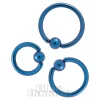 Blue Banana Coloured Titanium BCR (Teal)