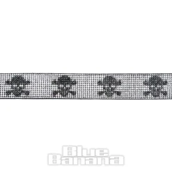Blue Banana Crystal Skulls Belt (Black)