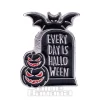Blue Banana Everyday Is Halloween Pin Badge (Black)