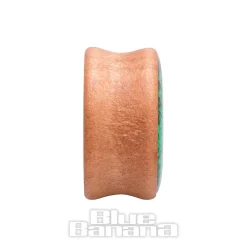 Blue Banana Eye Wood Tunnel 8-25mm (Green)