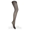 Blue Banana Fishnet And Seam Tights (Black)