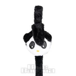 Blue Banana Flipping Ears Panda Headband (Black/White)
