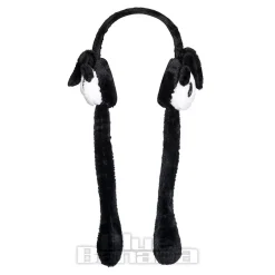 Blue Banana Flipping Ears Panda Headband (Black/White)