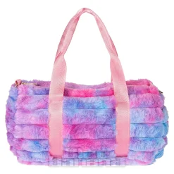 Blue Banana Fluffy Kawaii Handbag (Blue)