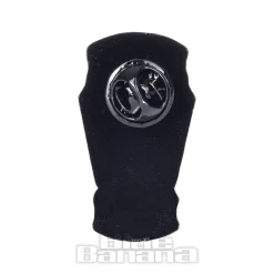 Blue Banana Forever & Ever Pin Badge (Black/White)