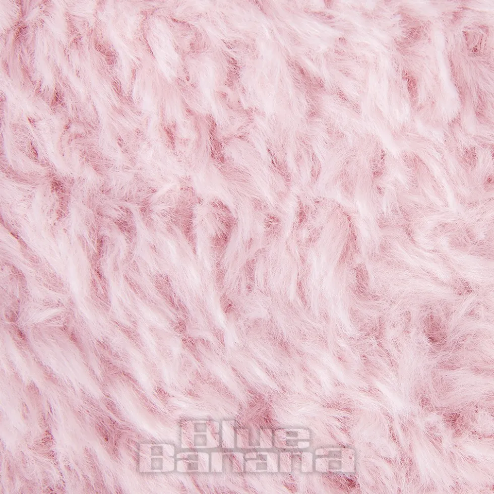 Blue Banana Knitted Ears Hat (Pastel Pink)