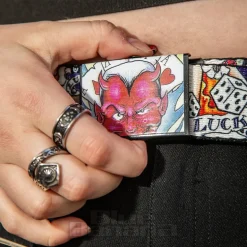 Blue Banana Lady Luck Belt (White)