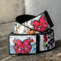 Blue Banana Lady Luck Belt (White)