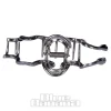 Blue Banana Large Snake Hair Clip (Black)