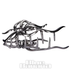 Blue Banana Large Spider Hair Clip (Black)