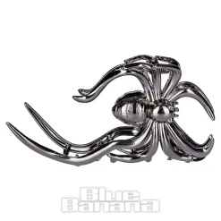 Blue Banana Large Spider Hair Clip (Black)