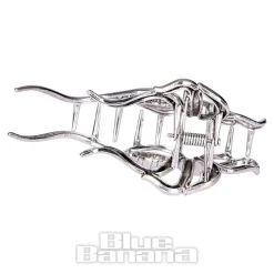 Blue Banana Large Spider Hair Clip (Silver)