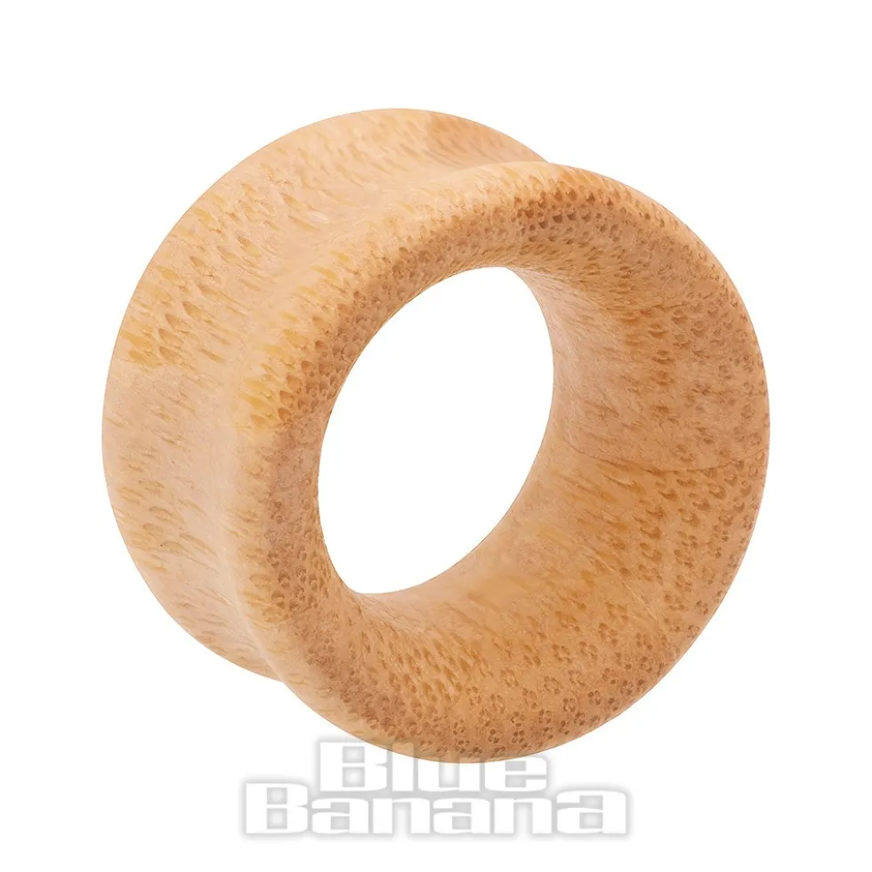 Blue Banana Light Beech Wood Flesh Tunnel 8-25mm (Brown)