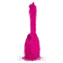 Blue Banana Long Fur Bag (Hot Pink)